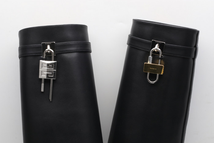 give*chy shark lock boots