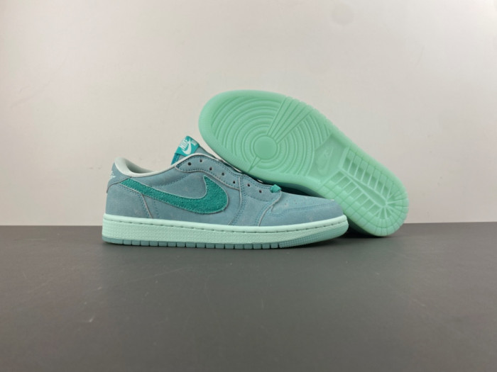 Air Jordan 1 Retro Low OG Washed Teal-HQ8111-300