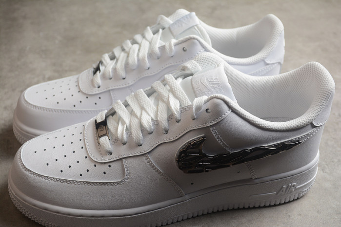 Nike Air Force 1 Low “Liquid Metal Swoosh” IF1686-101