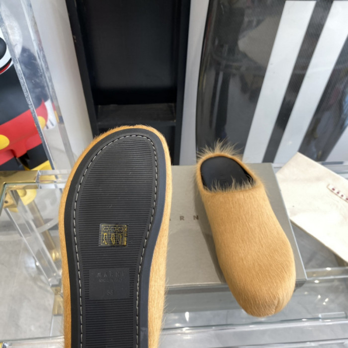 marni fussbett sabot loafers