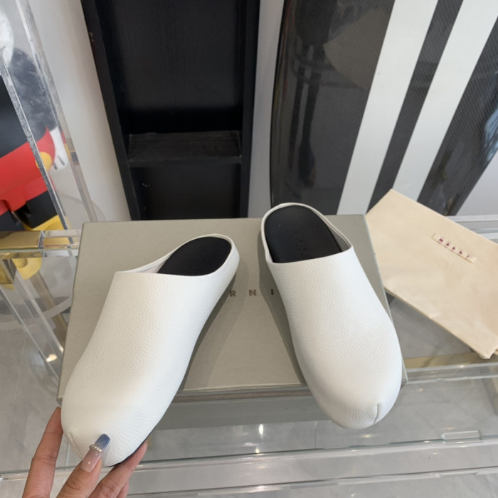 marni fussbett sabot loafers