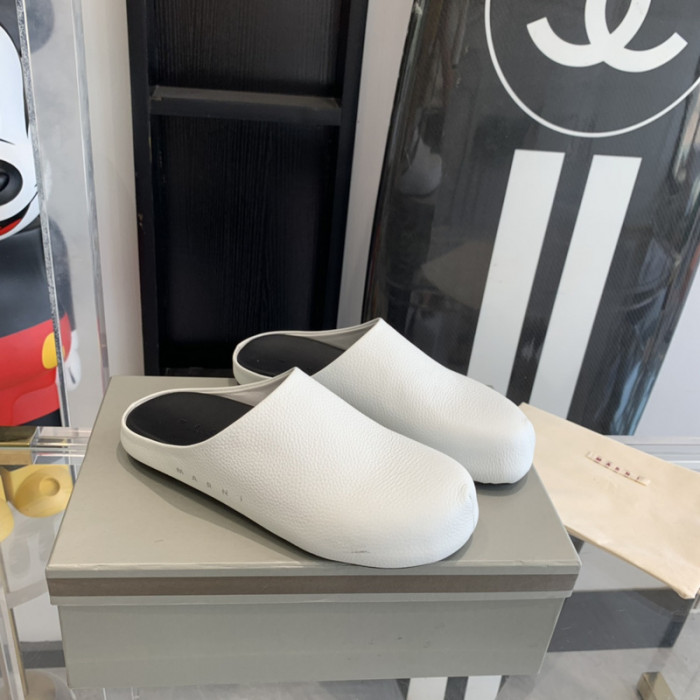 marni fussbett sabot loafers