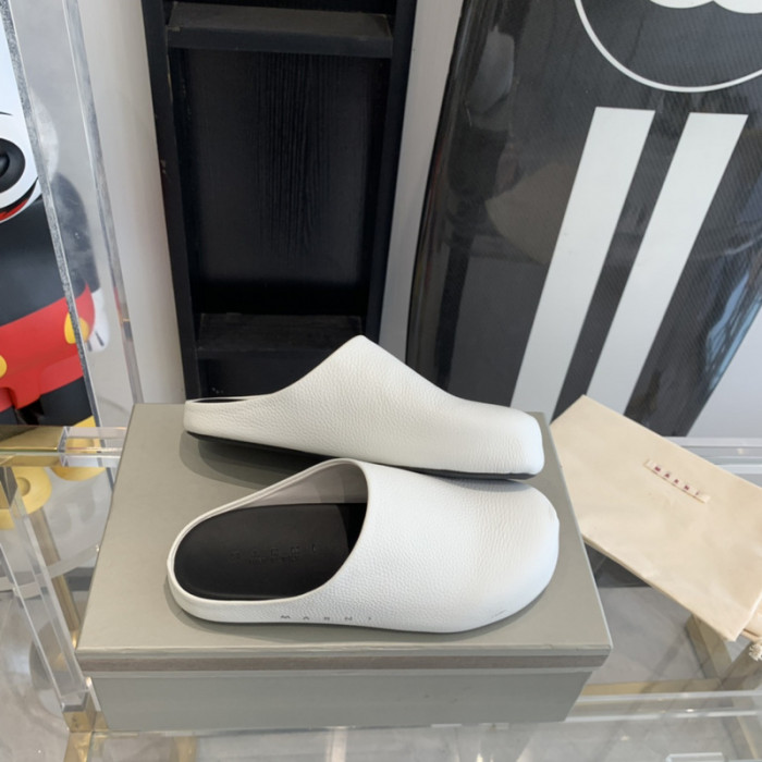 marni fussbett sabot loafers