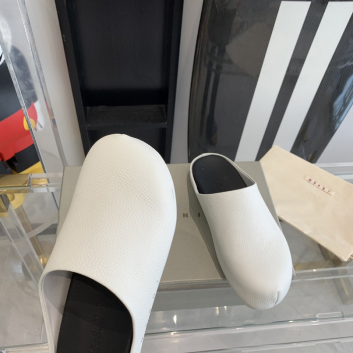 marni fussbett sabot loafers