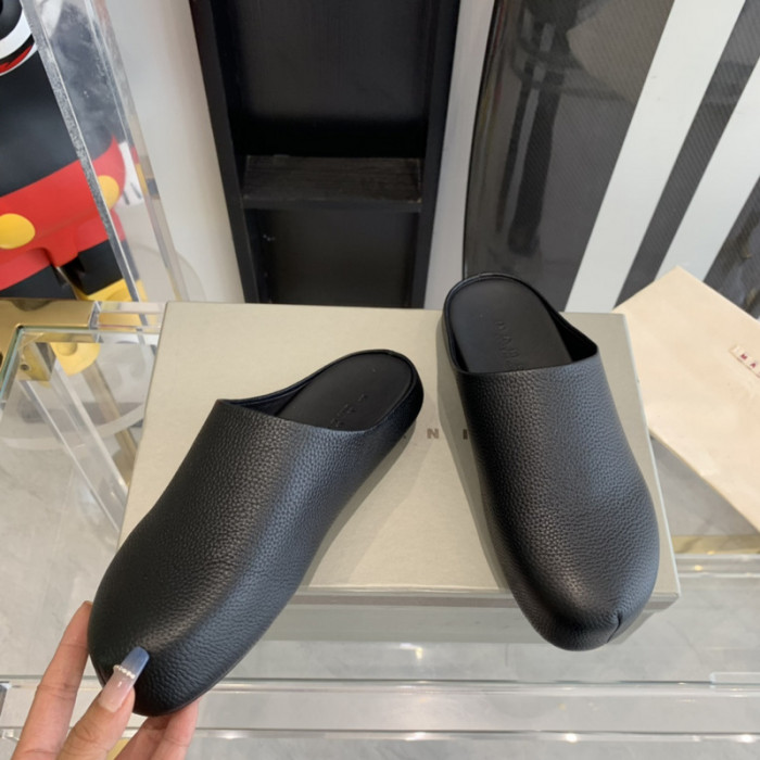 marni fussbett sabot loafers