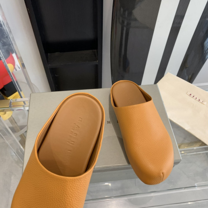 marni fussbett sabot loafers