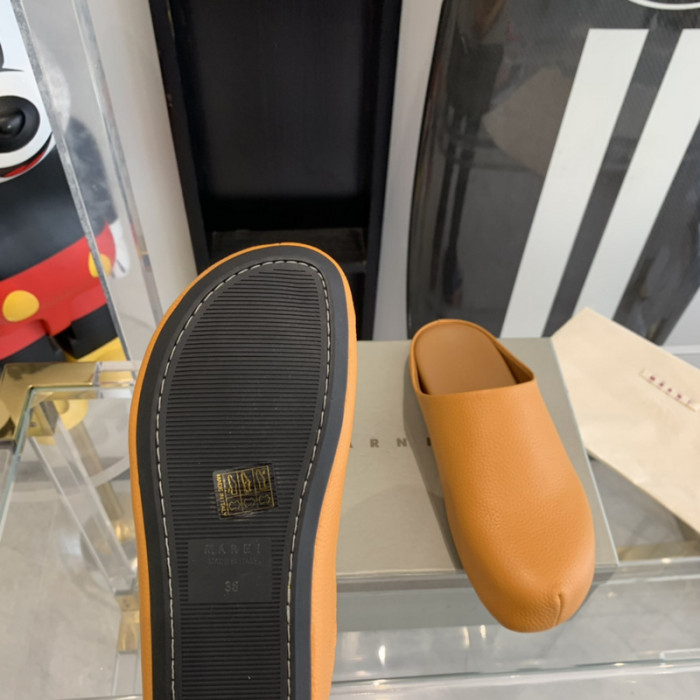 marni fussbett sabot loafers