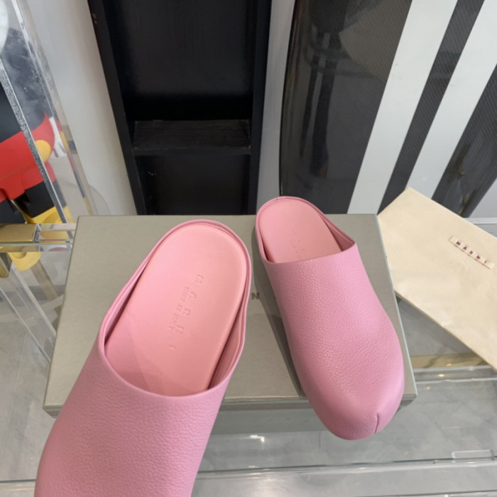 marni fussbett sabot loafers