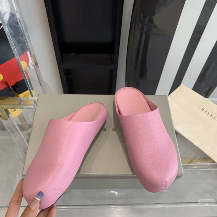 marni fussbett sabot loafers