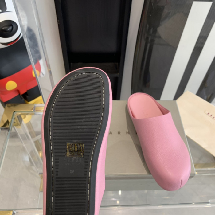 marni fussbett sabot loafers