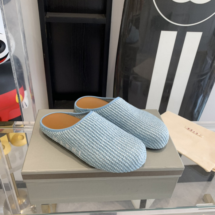 marni fussbett sabot loafers