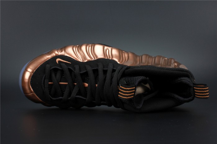 nike air foamposite one “copper” black/ metallic mens 314996-007