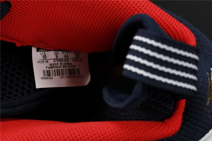 nike air foamposite one “olympic” university red/ white mens 575420-400