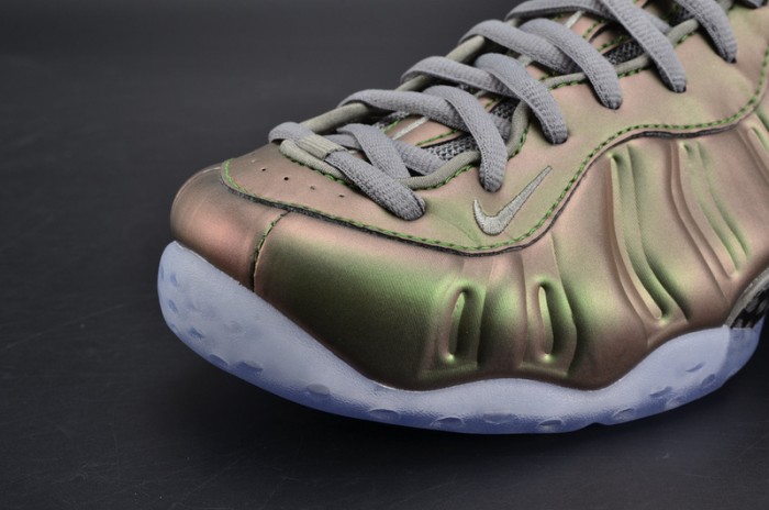 nike air foamposite one “shine” dark stucco/ black aa3963-001