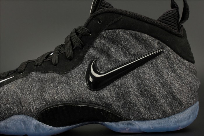 nike air foamposite pro "tech fleece" dark grey mens 624041-007