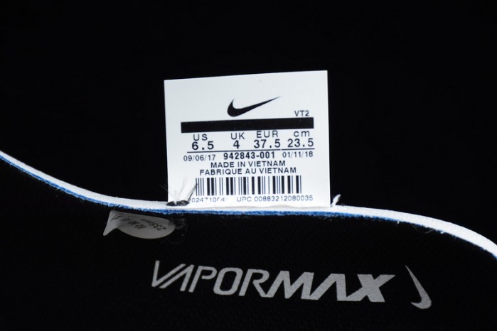 nike air vapormax 2 black white 942843-001