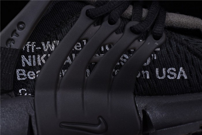 of x nike air presto black aa3830-002