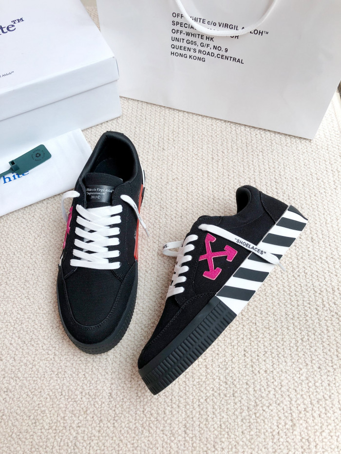 OFF-WHITE Low Vulcanized Leather Shoes