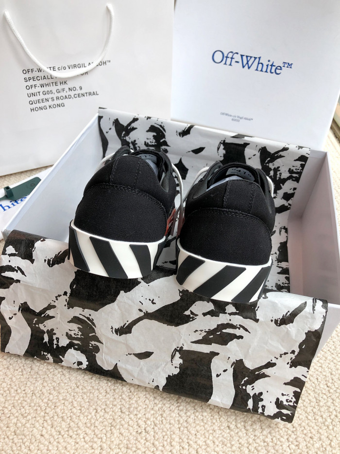 OFF-WHITE Low Vulcanized Leather Shoes