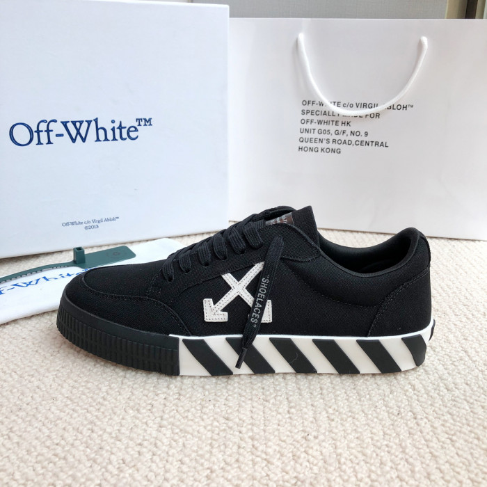 OFF-WHITE Low Vulcanized Leather Shoes