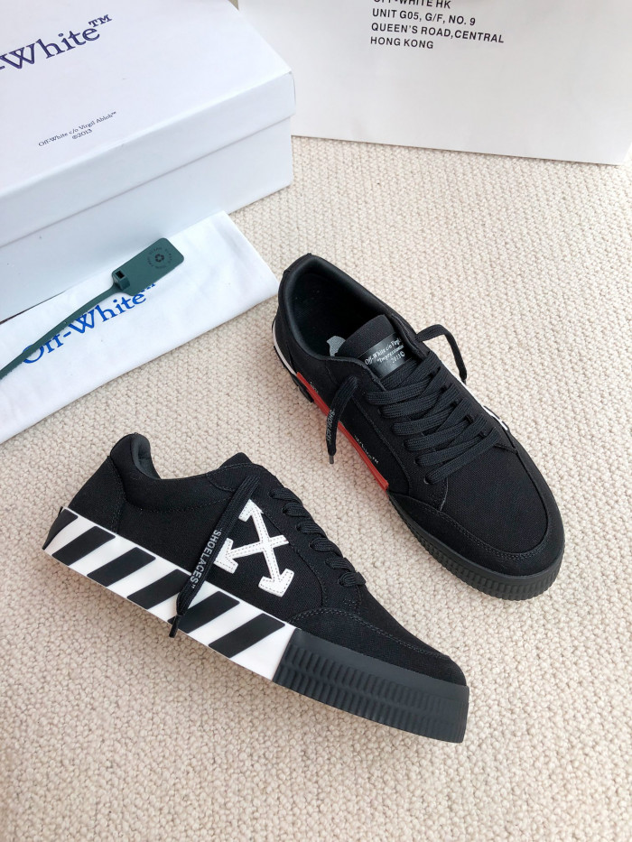 OFF-WHITE Low Vulcanized Leather Shoes