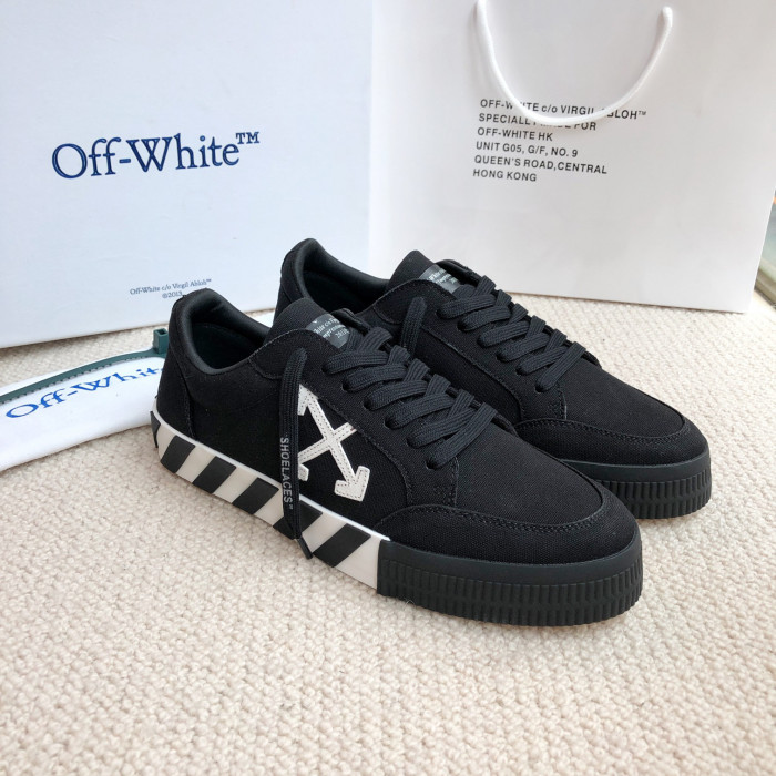 OFF-WHITE Low Vulcanized Leather Shoes