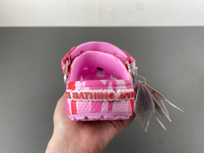 bape x Cr*0*s classic clog 