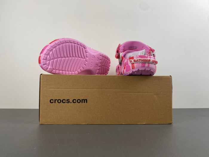 bape x Cr*0*s classic clog 