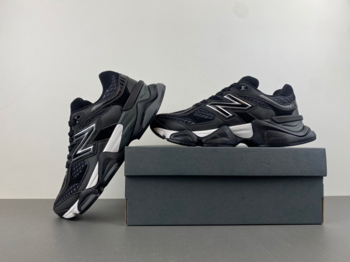 New Balance 9060 Shoe Palace Black Silver U9060PNR