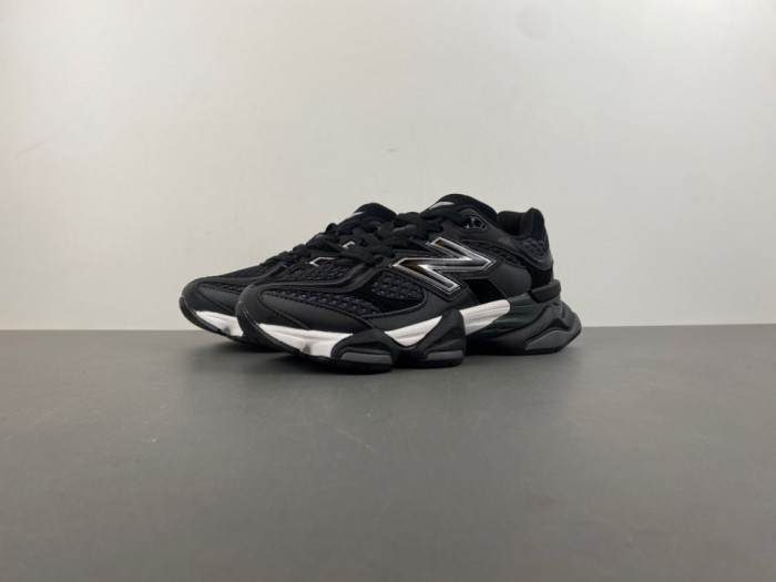 New Balance 9060 Shoe Palace Black Silver U9060PNR
