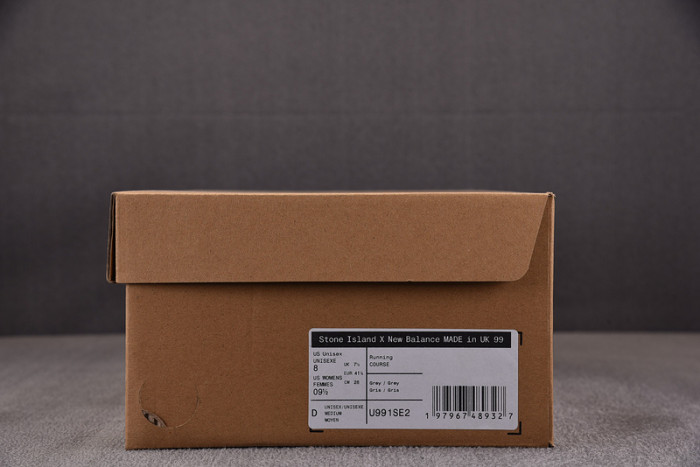 New Balance 991v2 MiUK Stone Island Ghost Pack Sand U991SE2